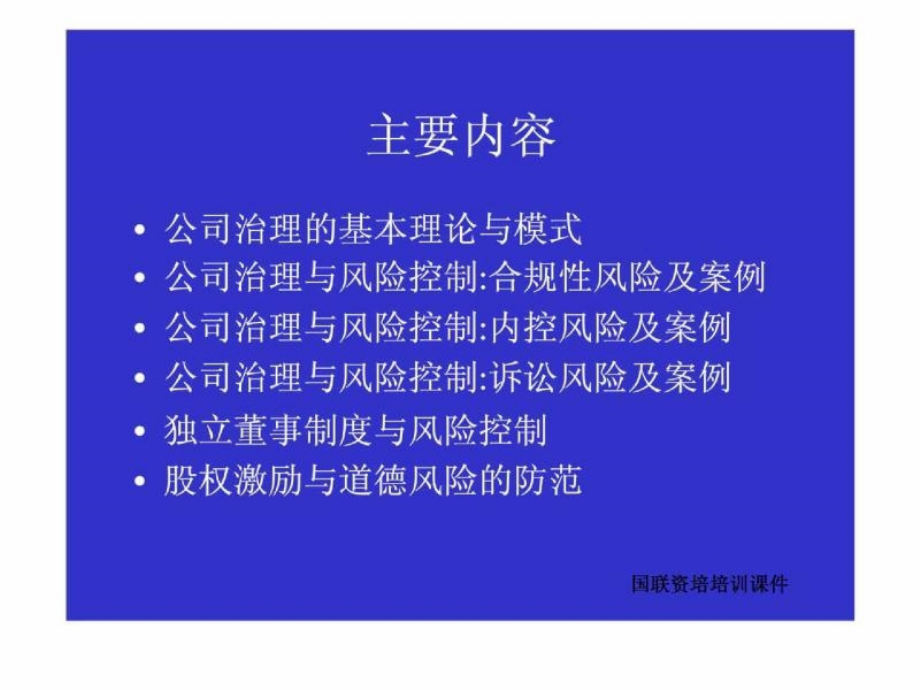 公司治理与风险控制：理论与案例分析_第2页