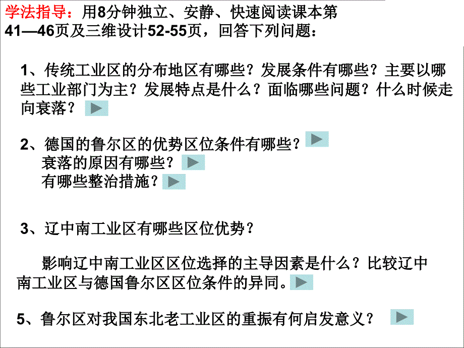 人教版高中地理课件：传统工业区与新工业区_第3页