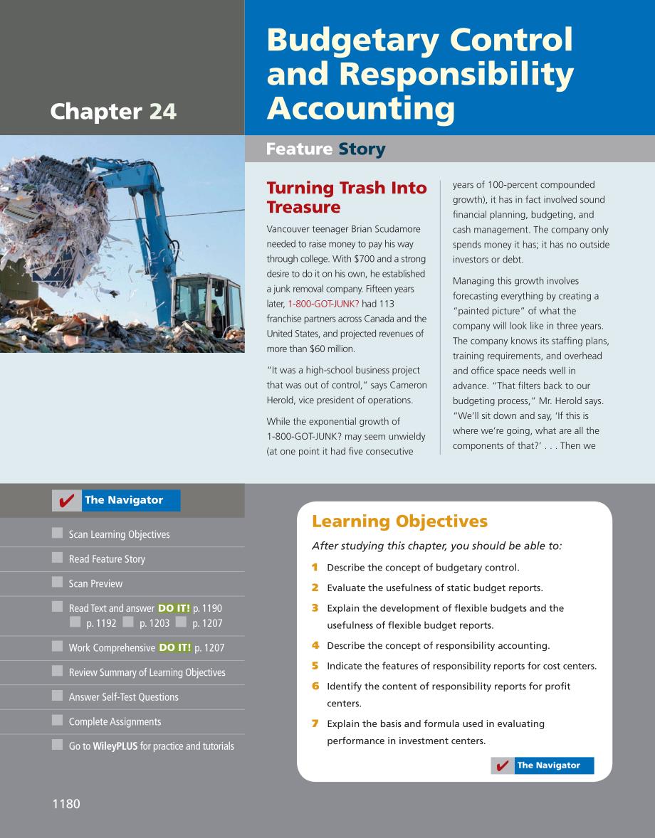 budgetary control and responsibility accounting_第1页