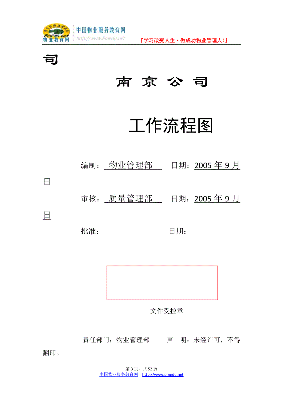 全套南京中海物业管理公司工作流程图_第3页