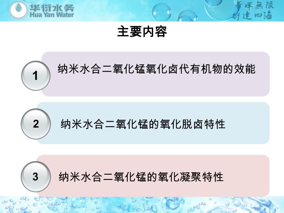 纳米水合二氧化锰氧化水中卤代有机物的特性研究_第2页