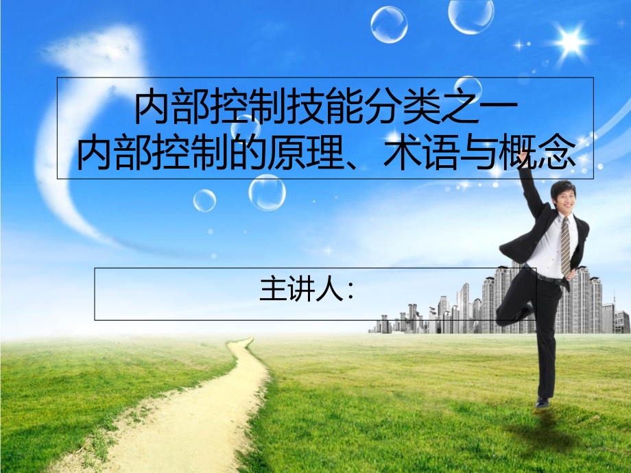 内部控制的原理、术语与概念(1)_第1页