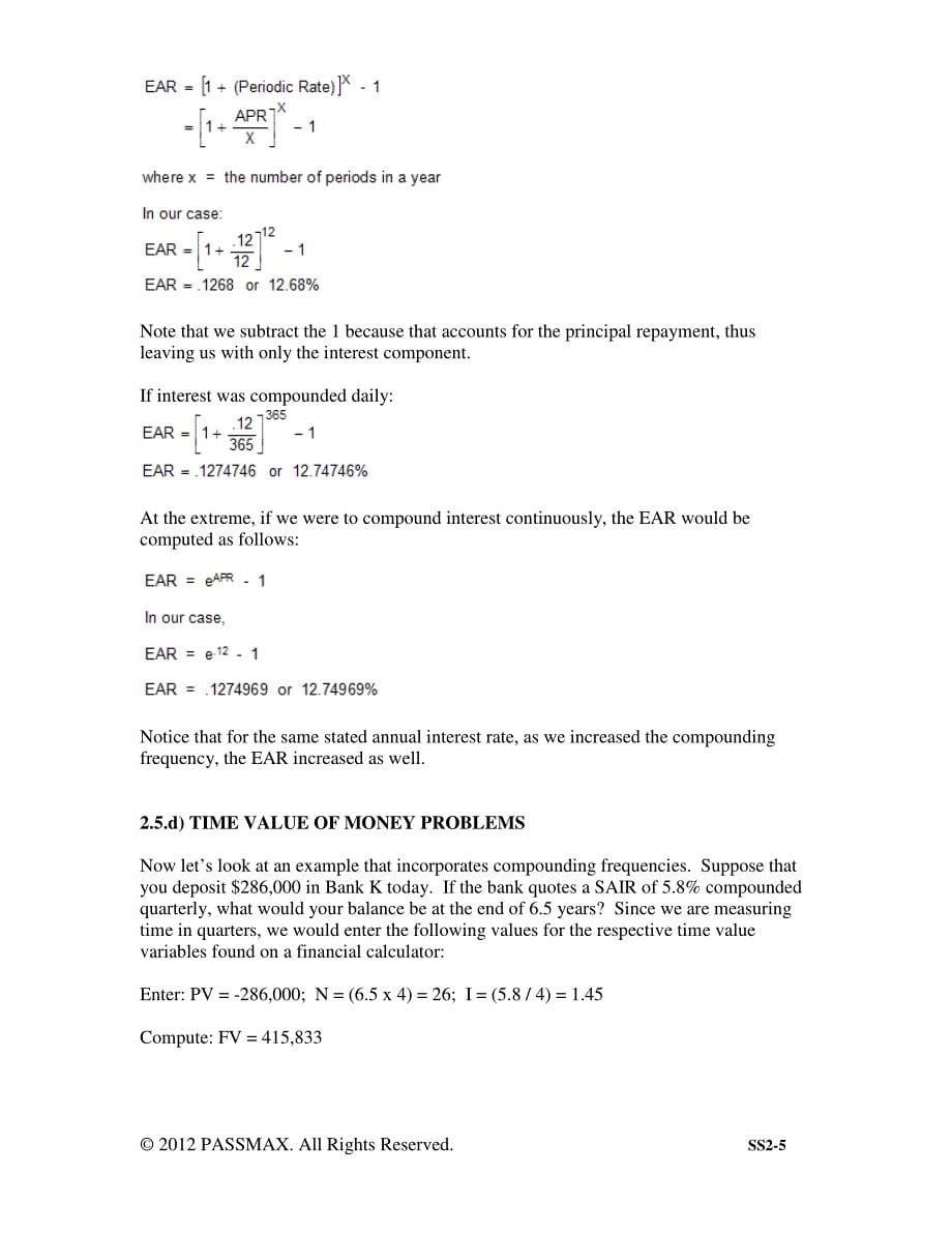 cfa level 1 quantitative methods part考试复习资料_第5页