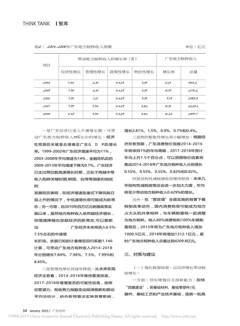 广东地方税种成长性或将呈现新常态_第5页