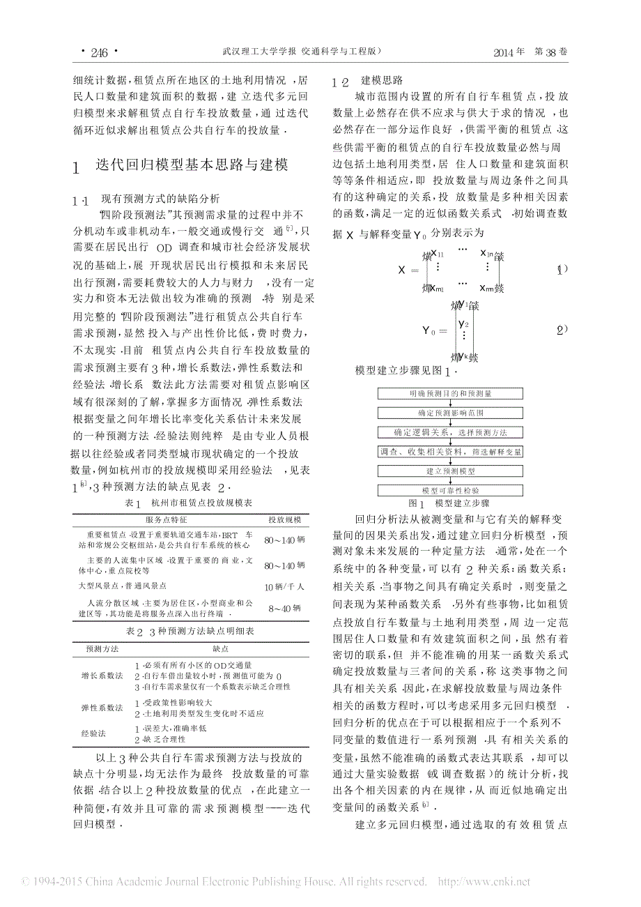 基于迭代回归法的公共自行车投放量预测研究_第2页