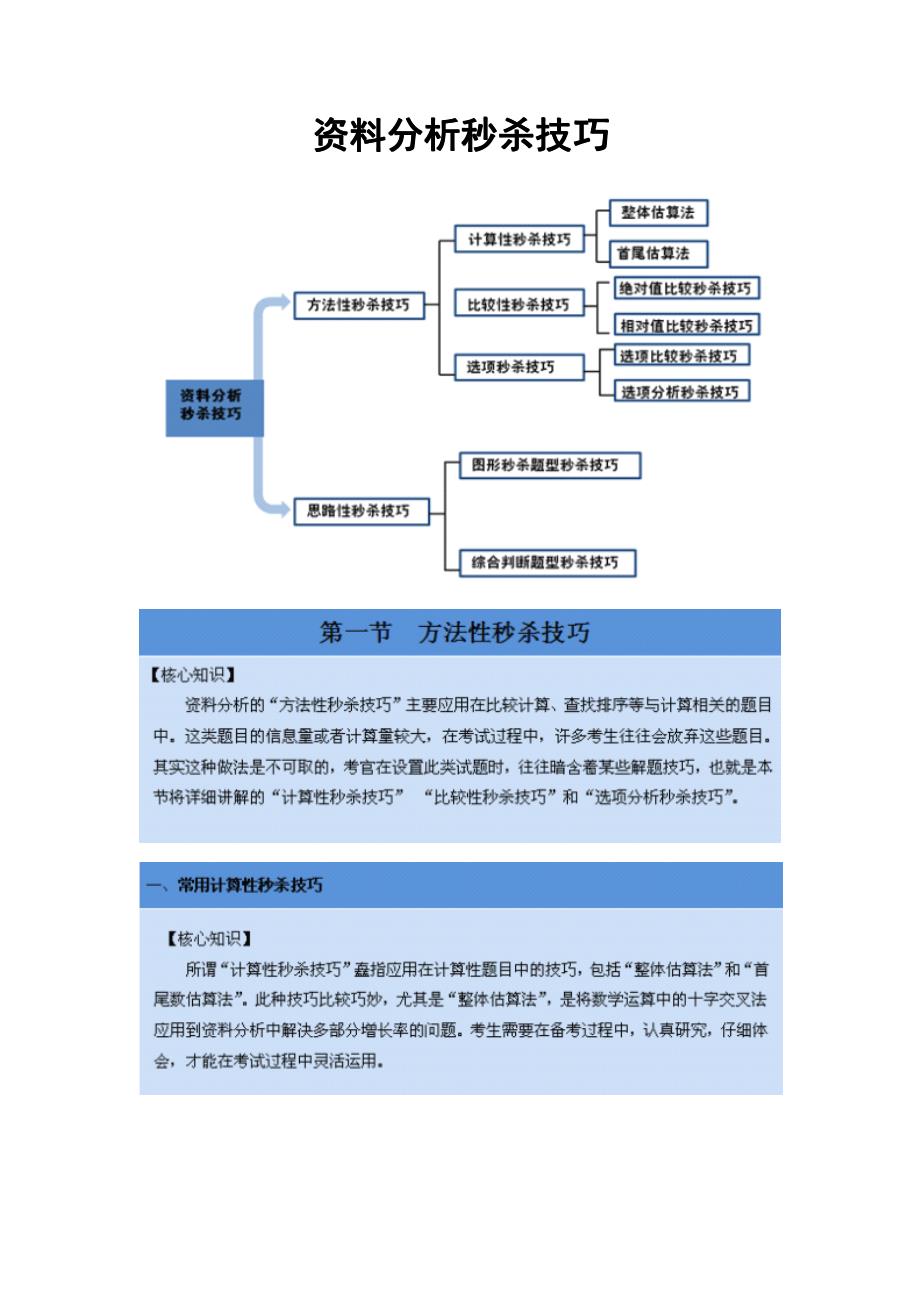 资料分析秒杀技巧_第1页