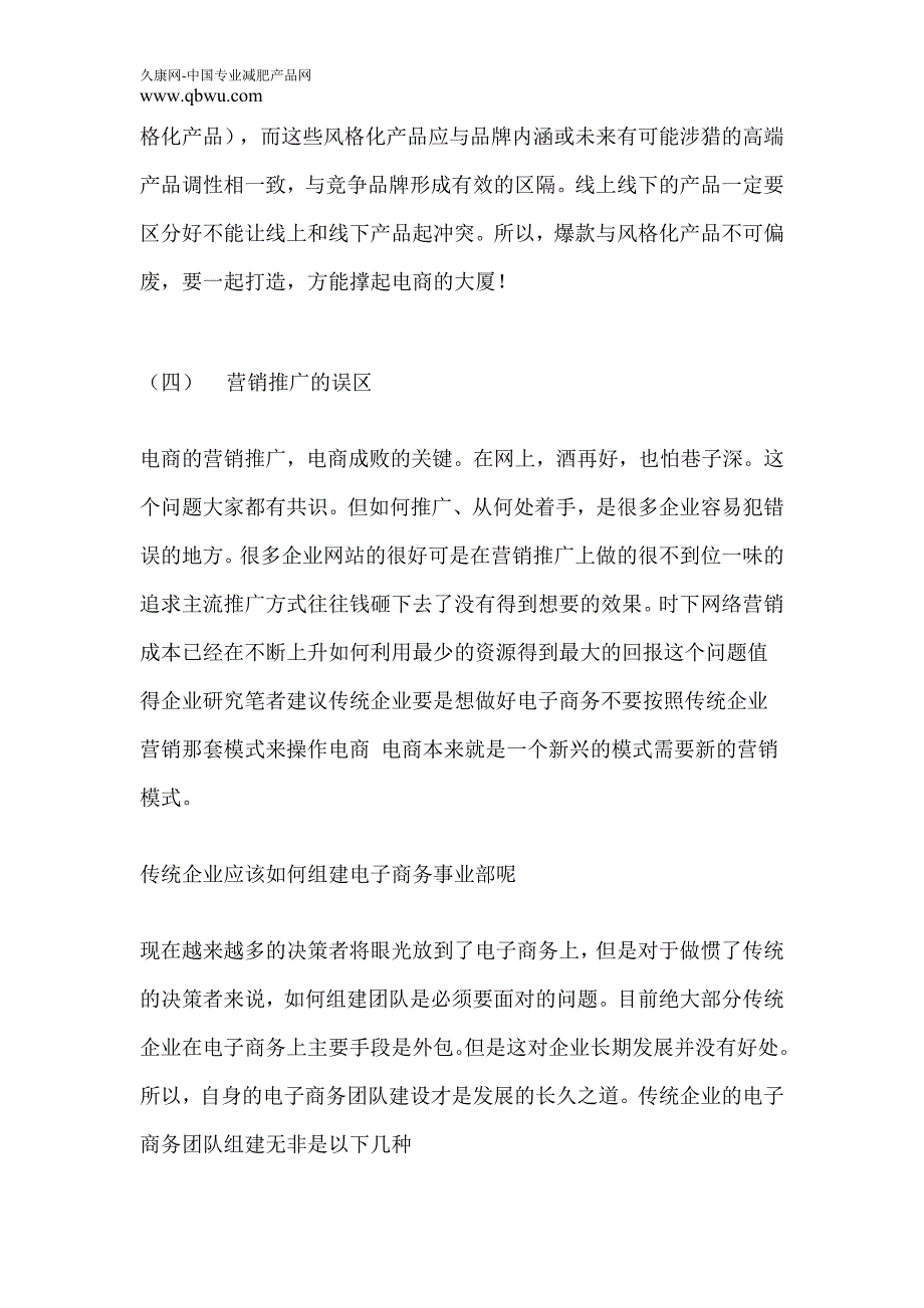 传统企业电子商务如何建设和运营_第4页