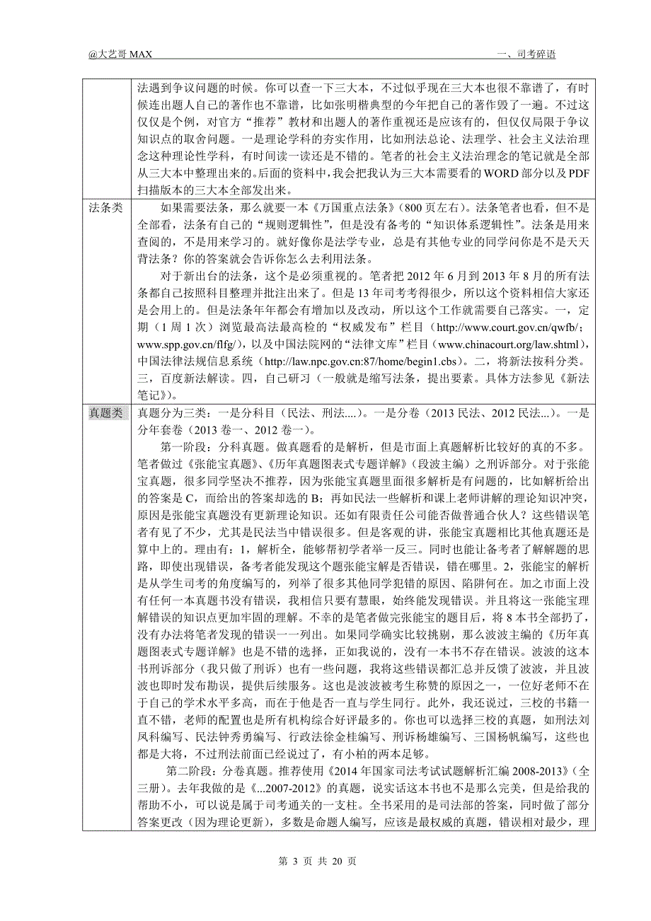 大艺哥max-司考碎语_第3页