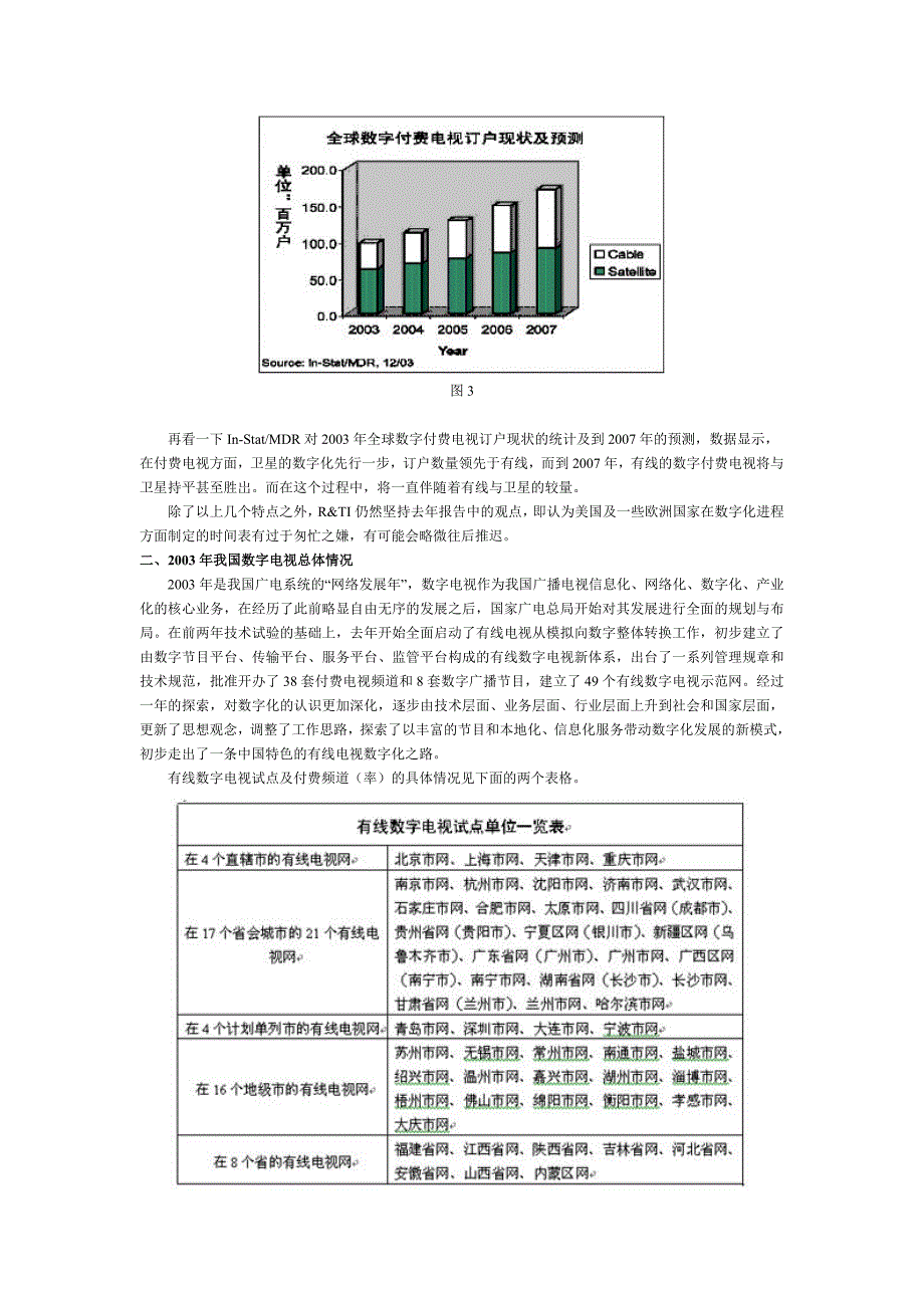 数字电视产业回顾研究报告_第3页