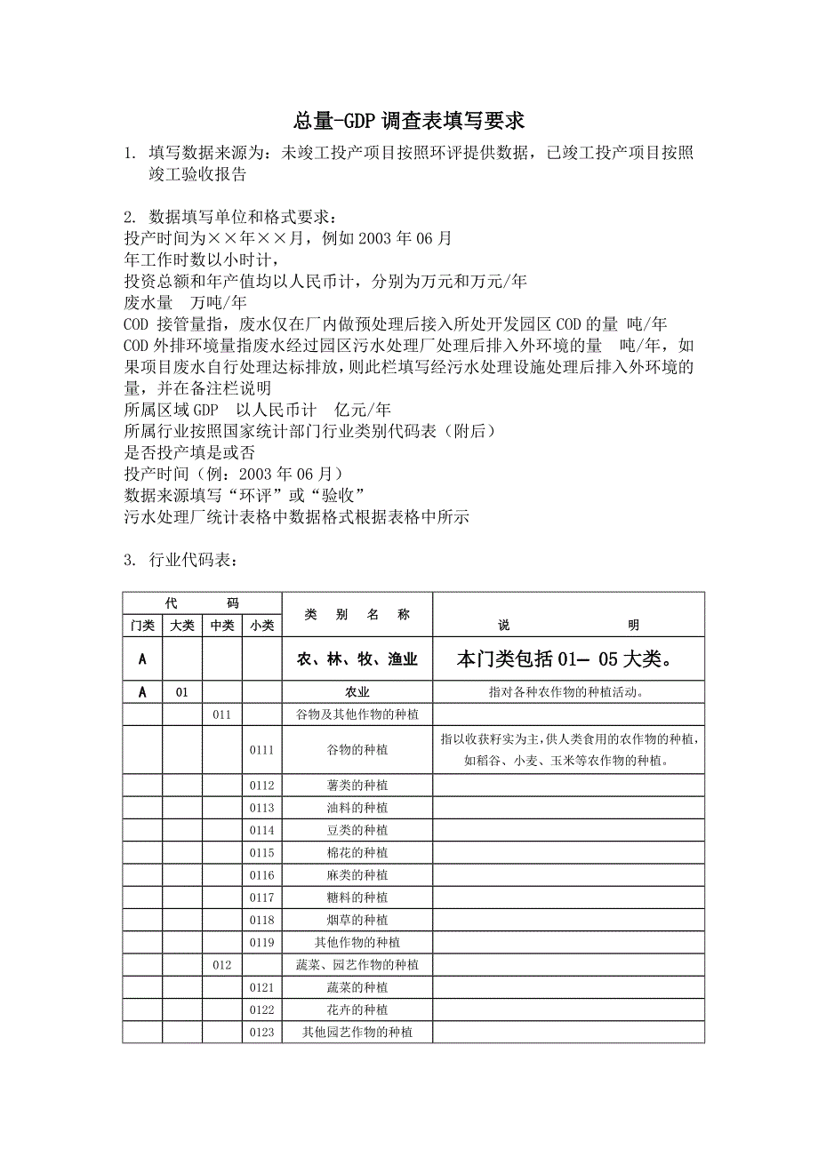 总量-gdp调查表填写要求_第1页