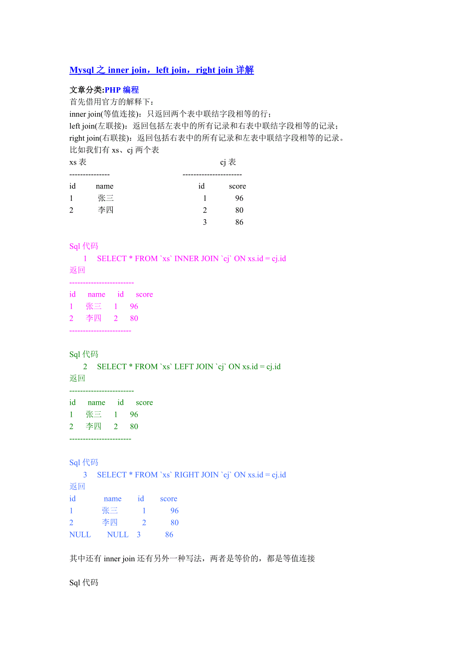 mysql之inner join,left join,right join详解_第1页