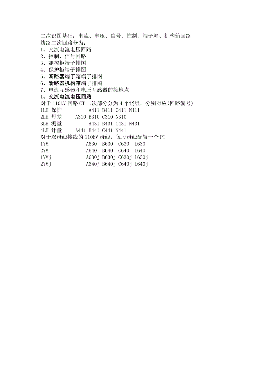 电气二次识图基础_第1页