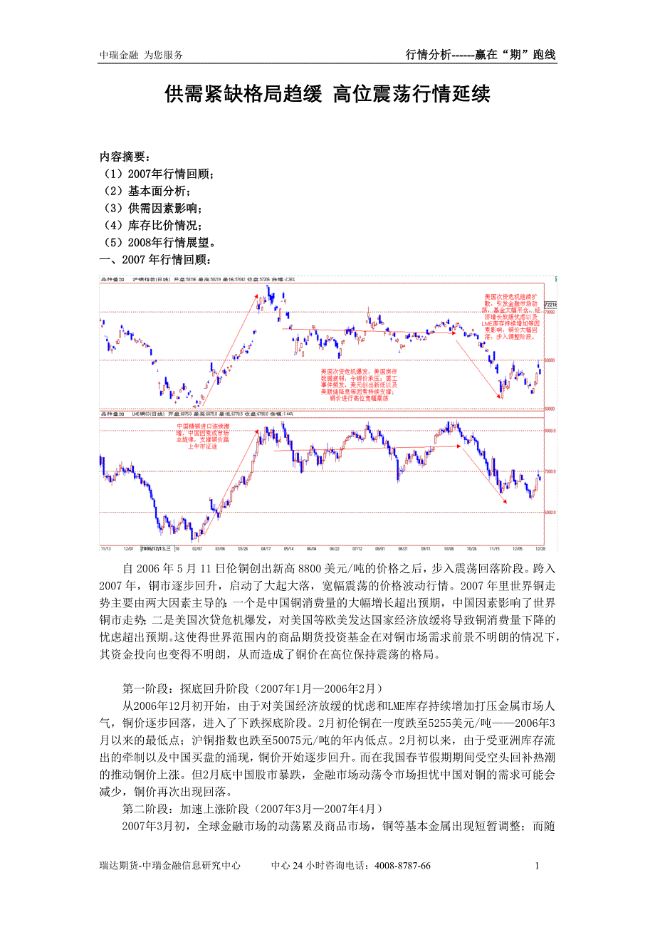 供需紧缺格局趋缓高位震荡行情延续_第1页