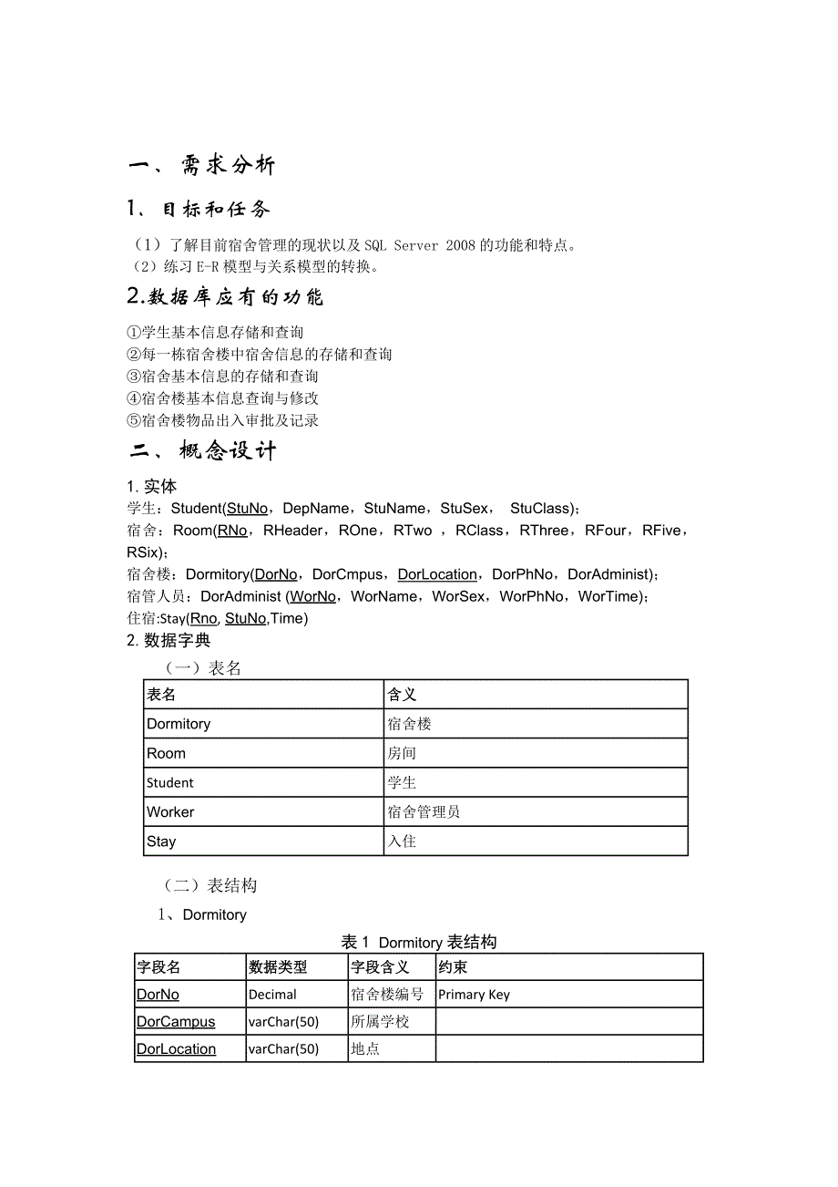 数据库课程设计——学生宿舍管理系统_第2页