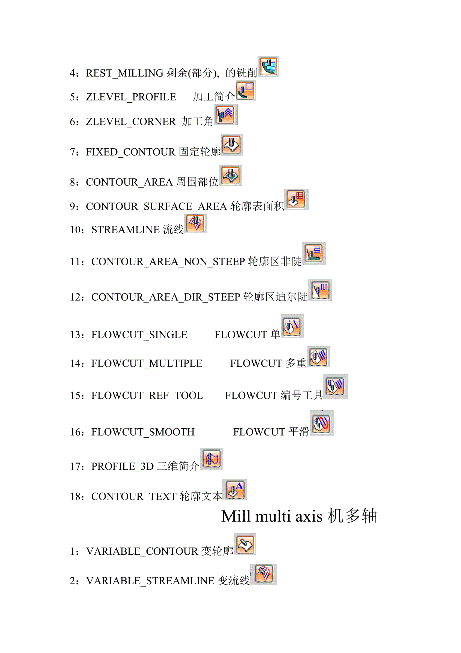 ug数控加工创建操作中英对照_第2页