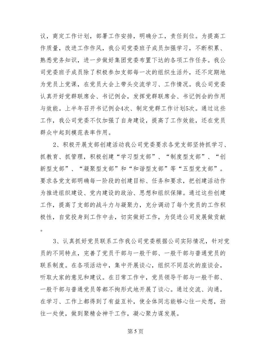 乡镇党委工作总结(2)_第5页