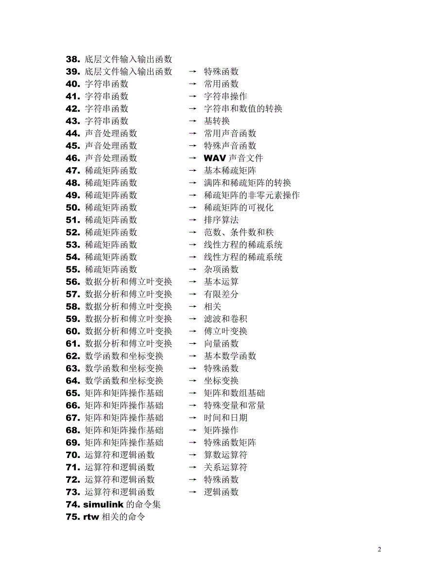 matlab常用命令集合_第2页