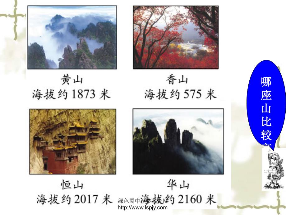 北师大版小学二年级下册数学《比一比》_第3页