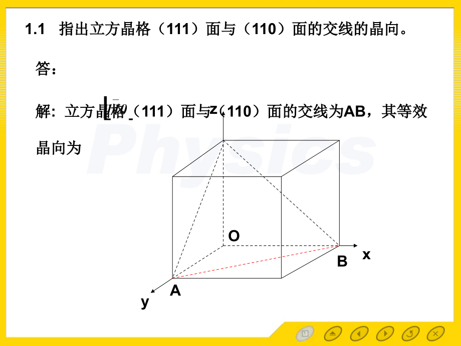 王淑华固体物理答案-第一章_第2页