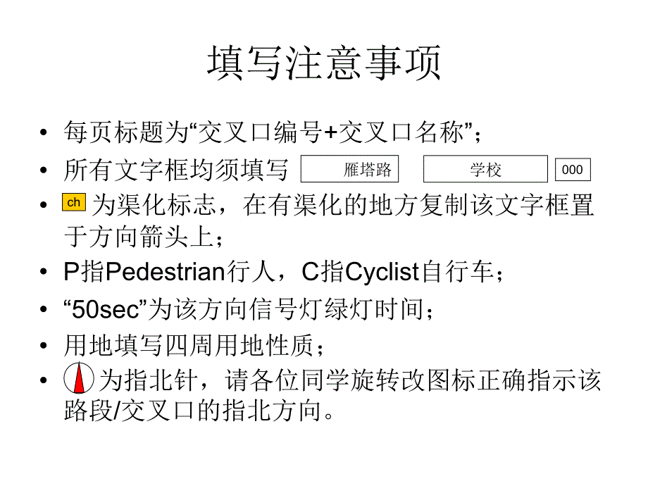 交叉口示意图模板_第3页