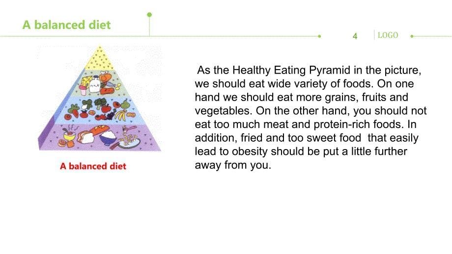 How to stay healthy怎样保持身体健康 英文课件_第5页