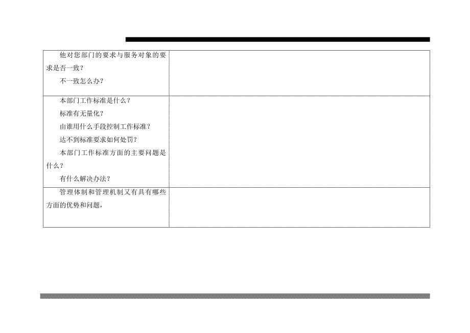 中层管理人员访谈表_第5页