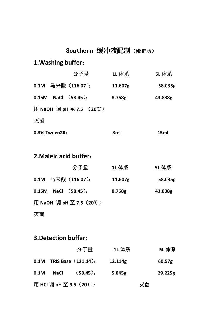 southern blot操作流程_第5页