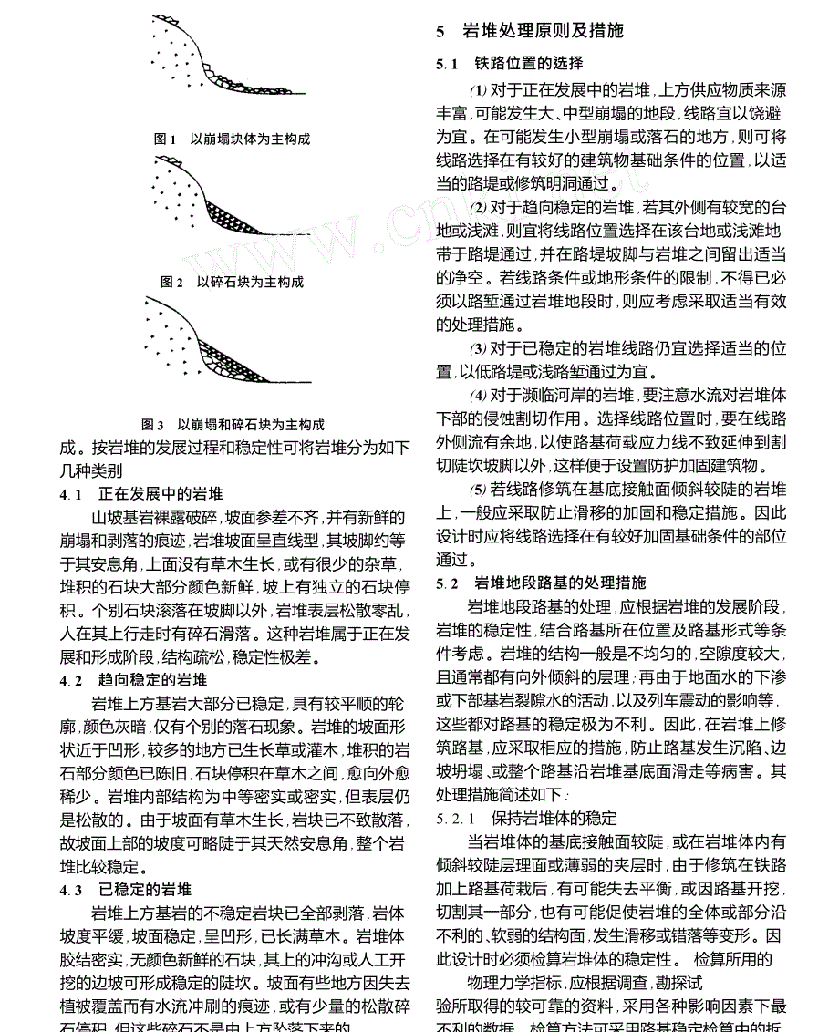 青藏铁路桑利至拉萨段岩堆路基处理措施_第2页