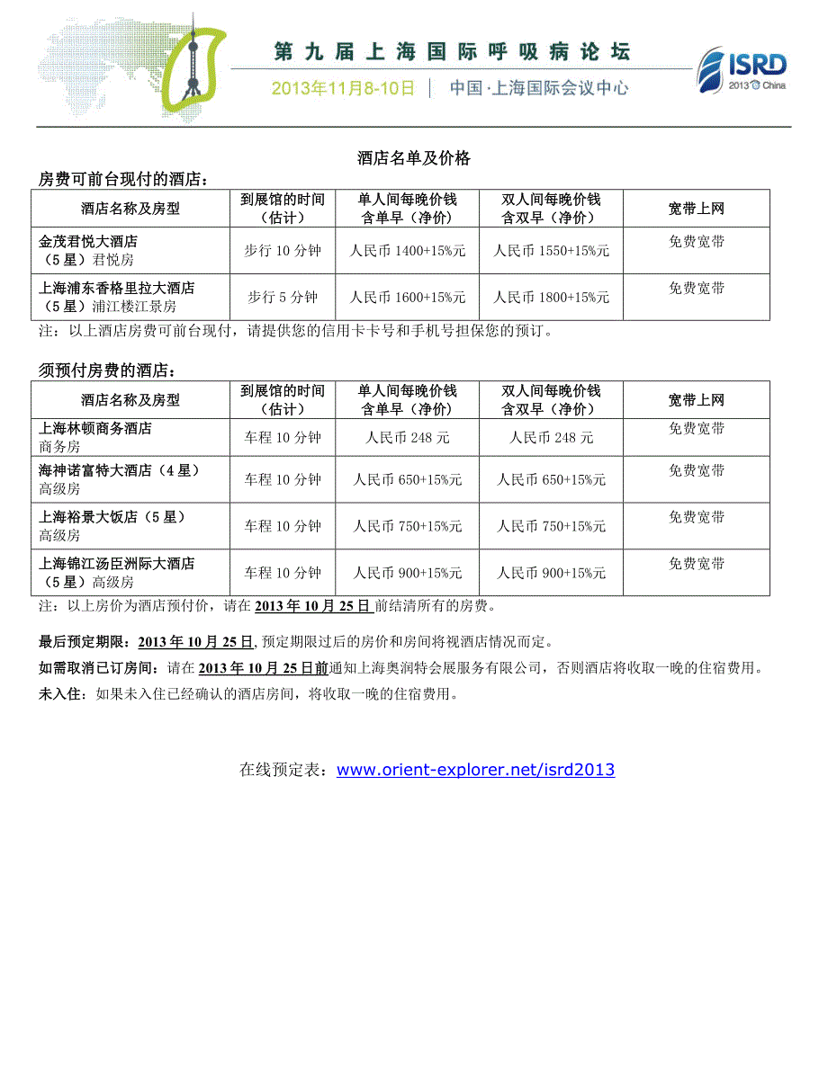 酒店和旅游预订表_第2页