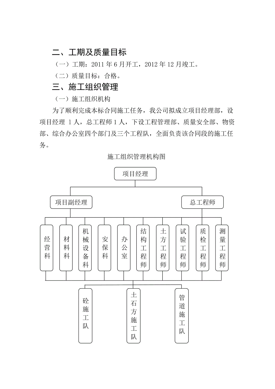 土地开发子项目施工组织设计_第2页