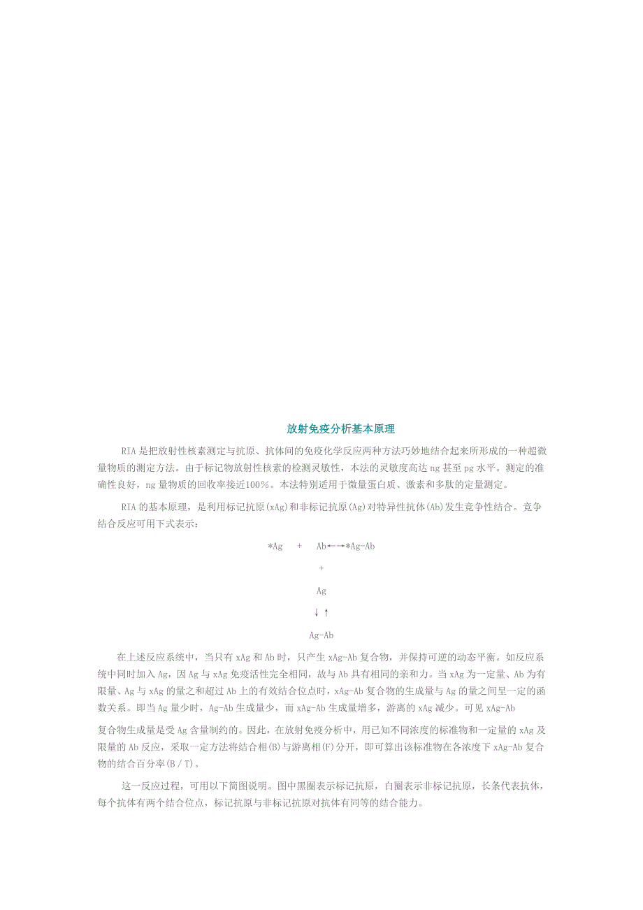 放射免疫分析基本原理_第1页