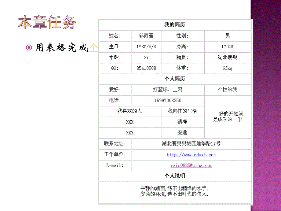 html页面与表格_第3页