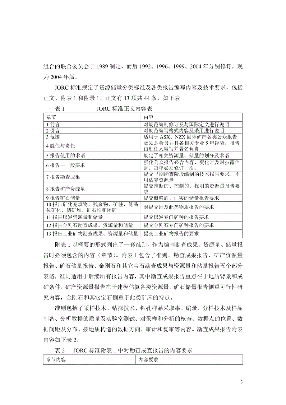 固体矿产勘查规范简介及普查、详查工作要求(蒋年生)_第3页