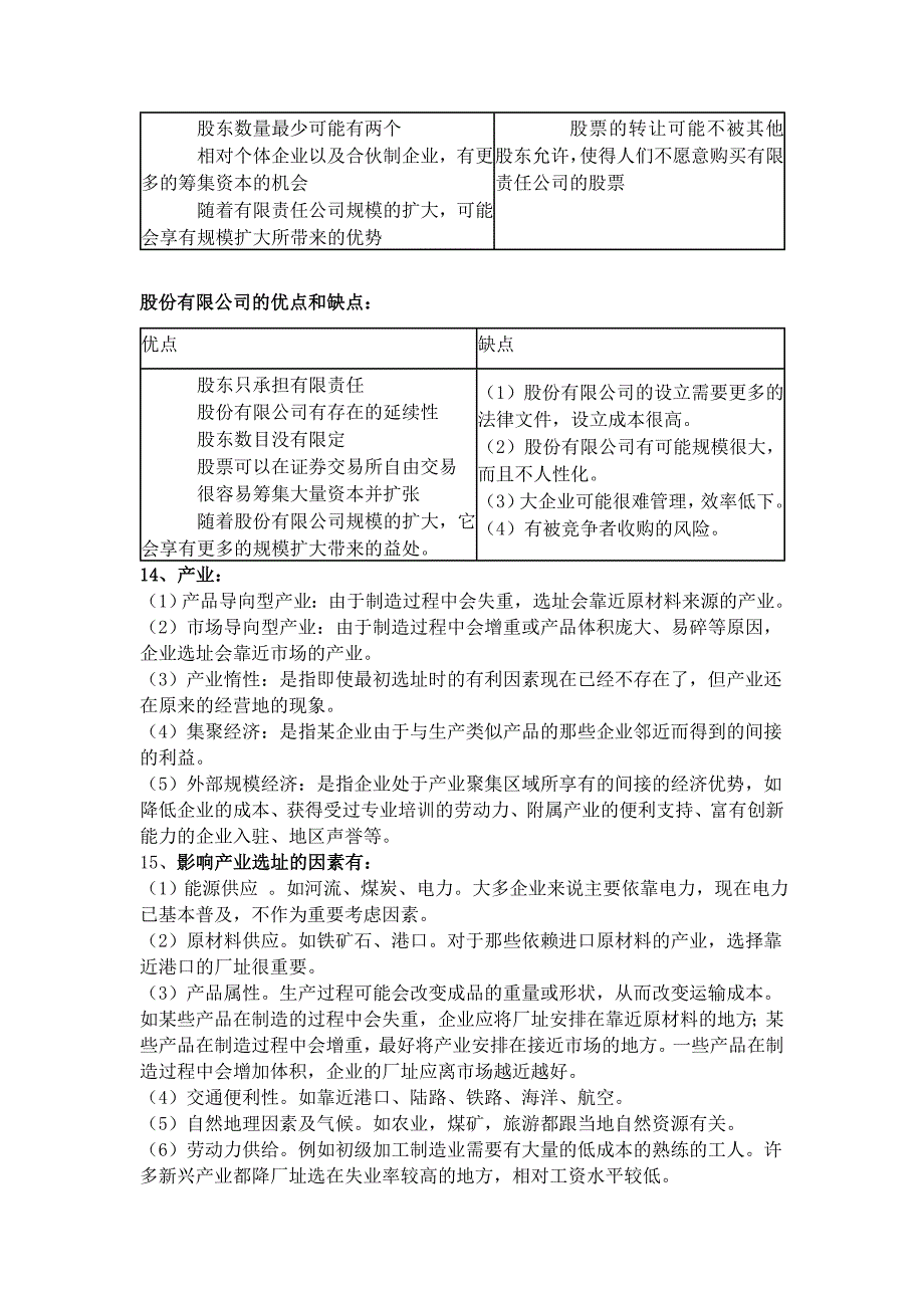 《商务管理综合应用》知识点汇总_第3页