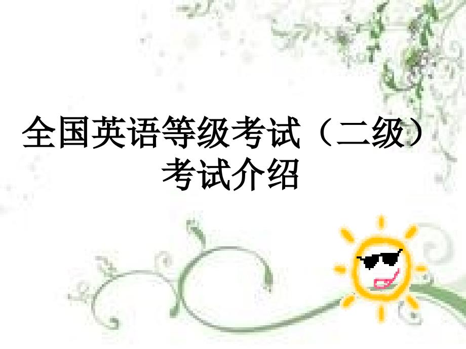 pets二级考试介绍_第1页