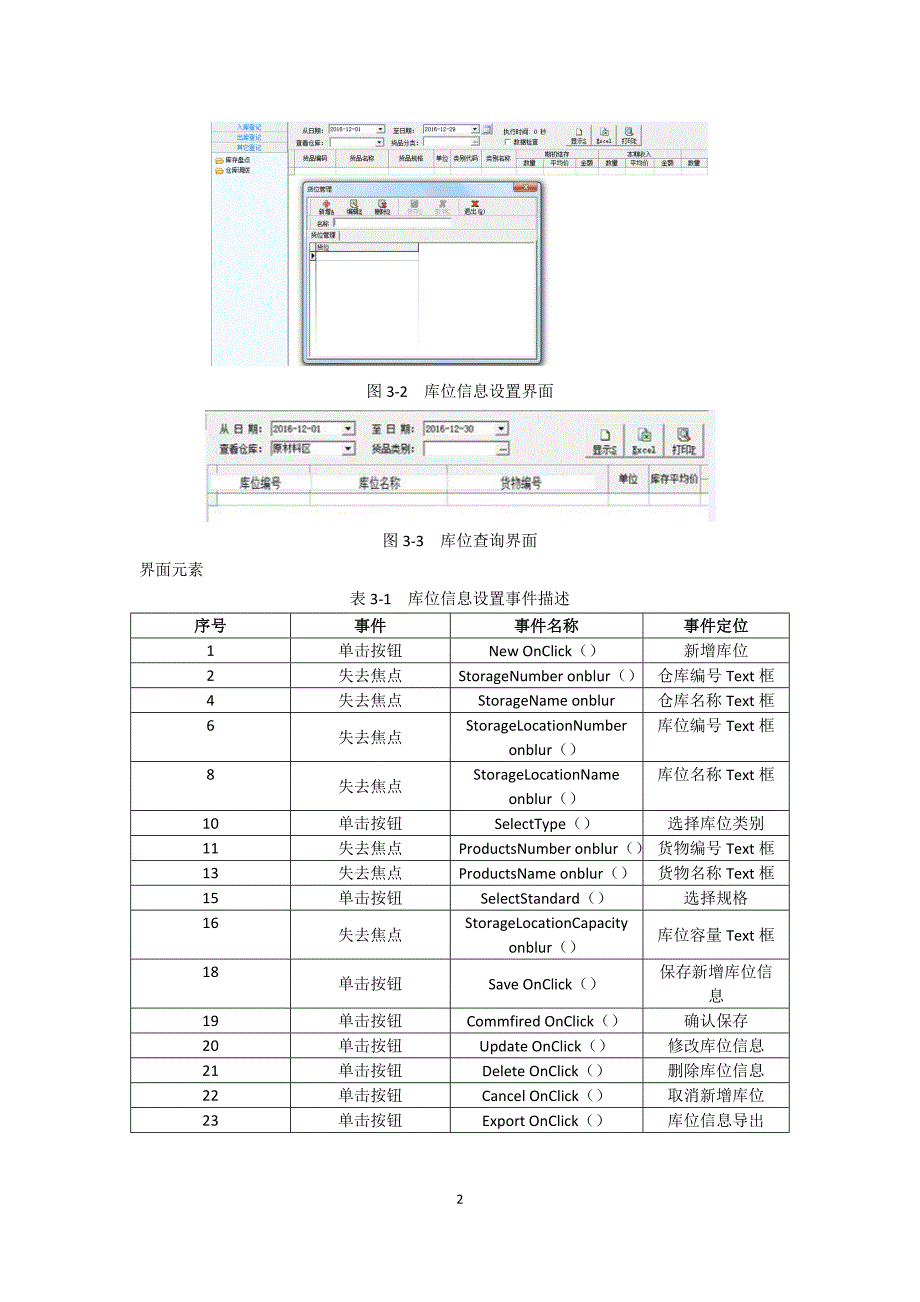 仓库管理  详细设计报告_第2页