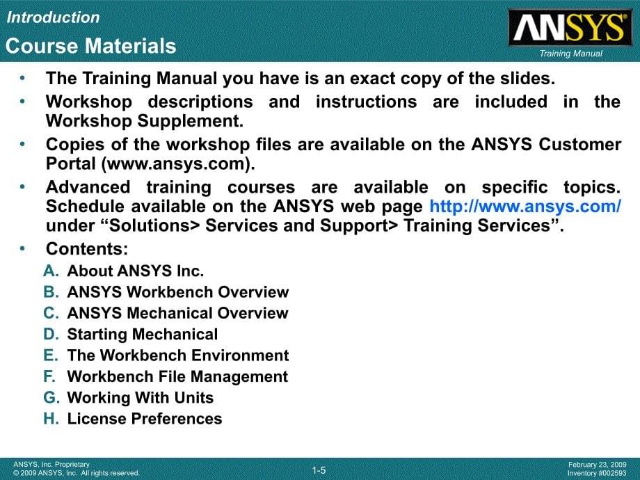 ansys workbench 12.0 官方培训01-介绍_第5页