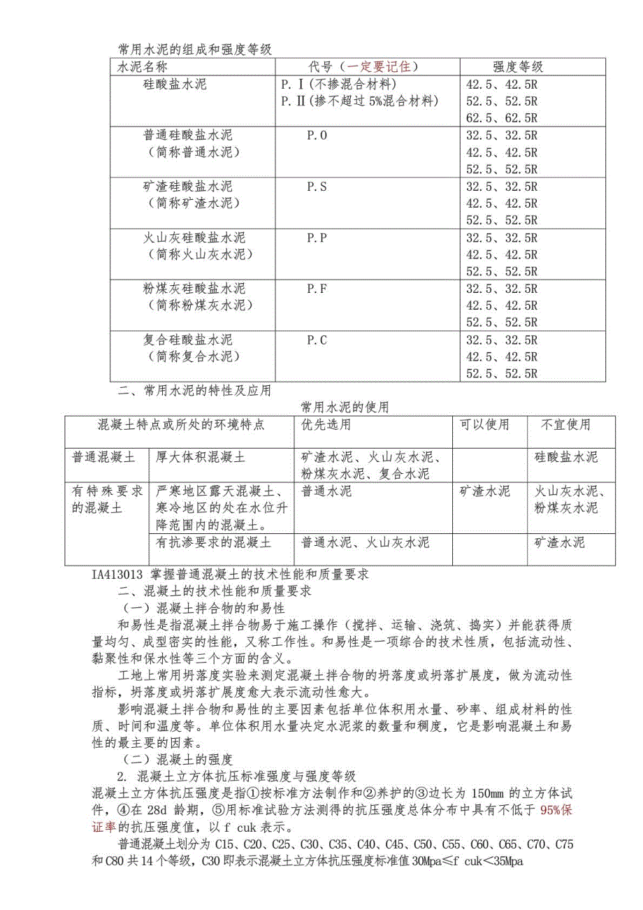 2015年最新一级建造师建筑工程实务知识总结大全_第4页