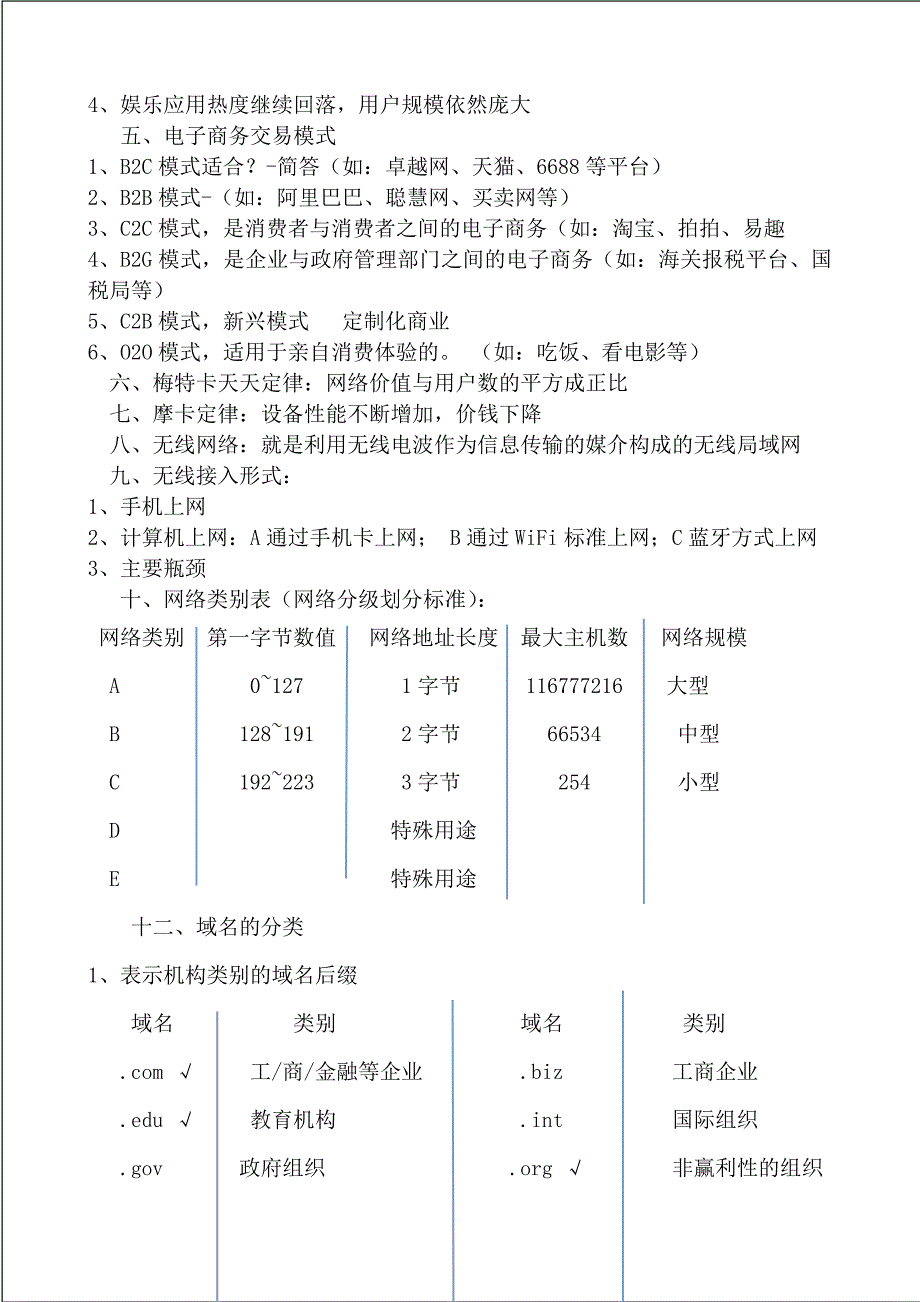 电子商务基础知识及试题_第2页