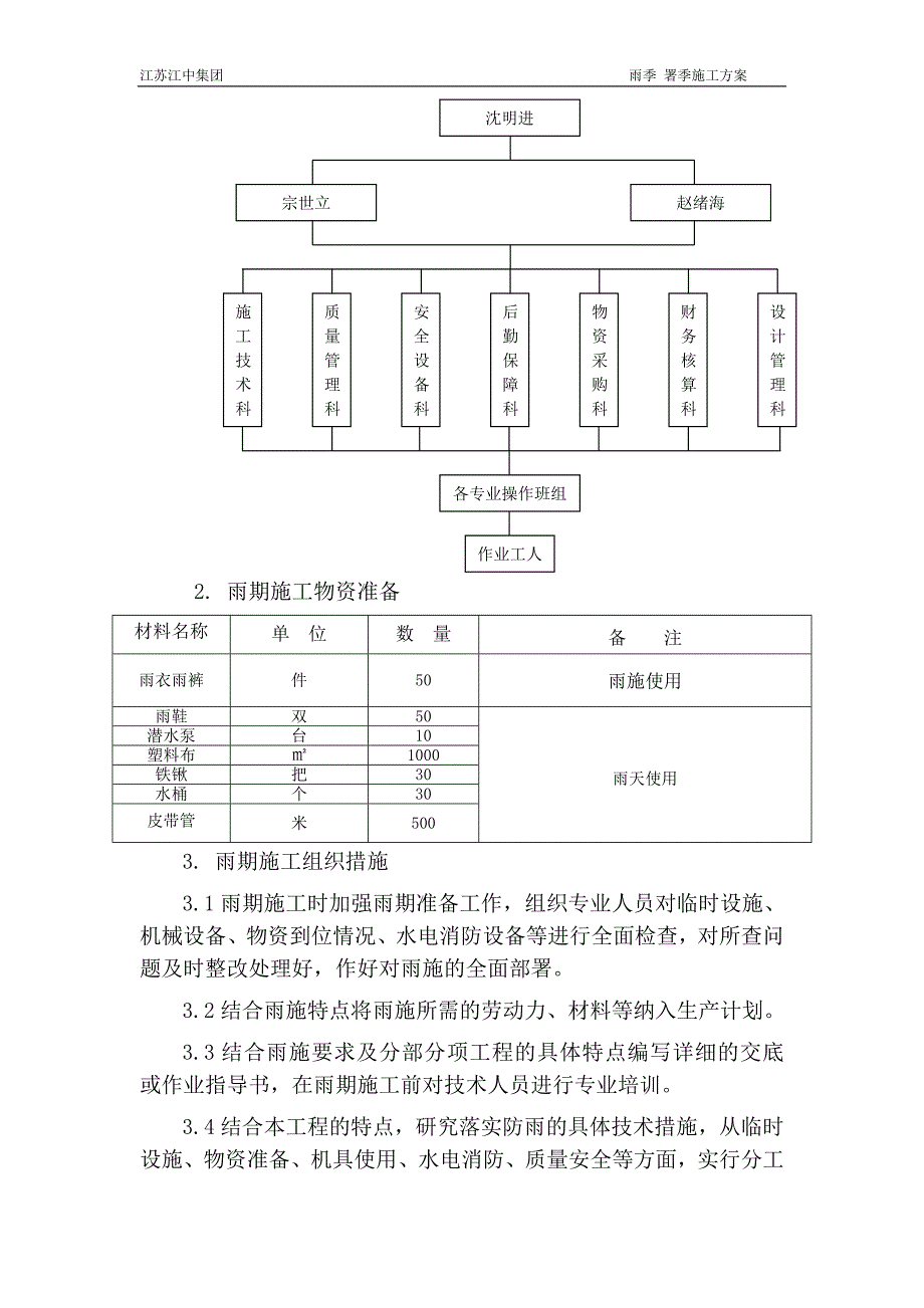 长途客运站雨期施工技术措施_第2页