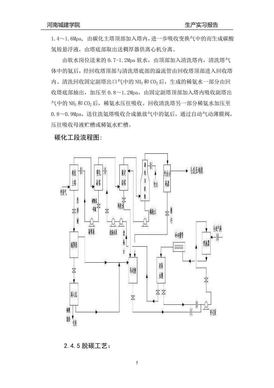 城建化工类毕业实习报告_第5页