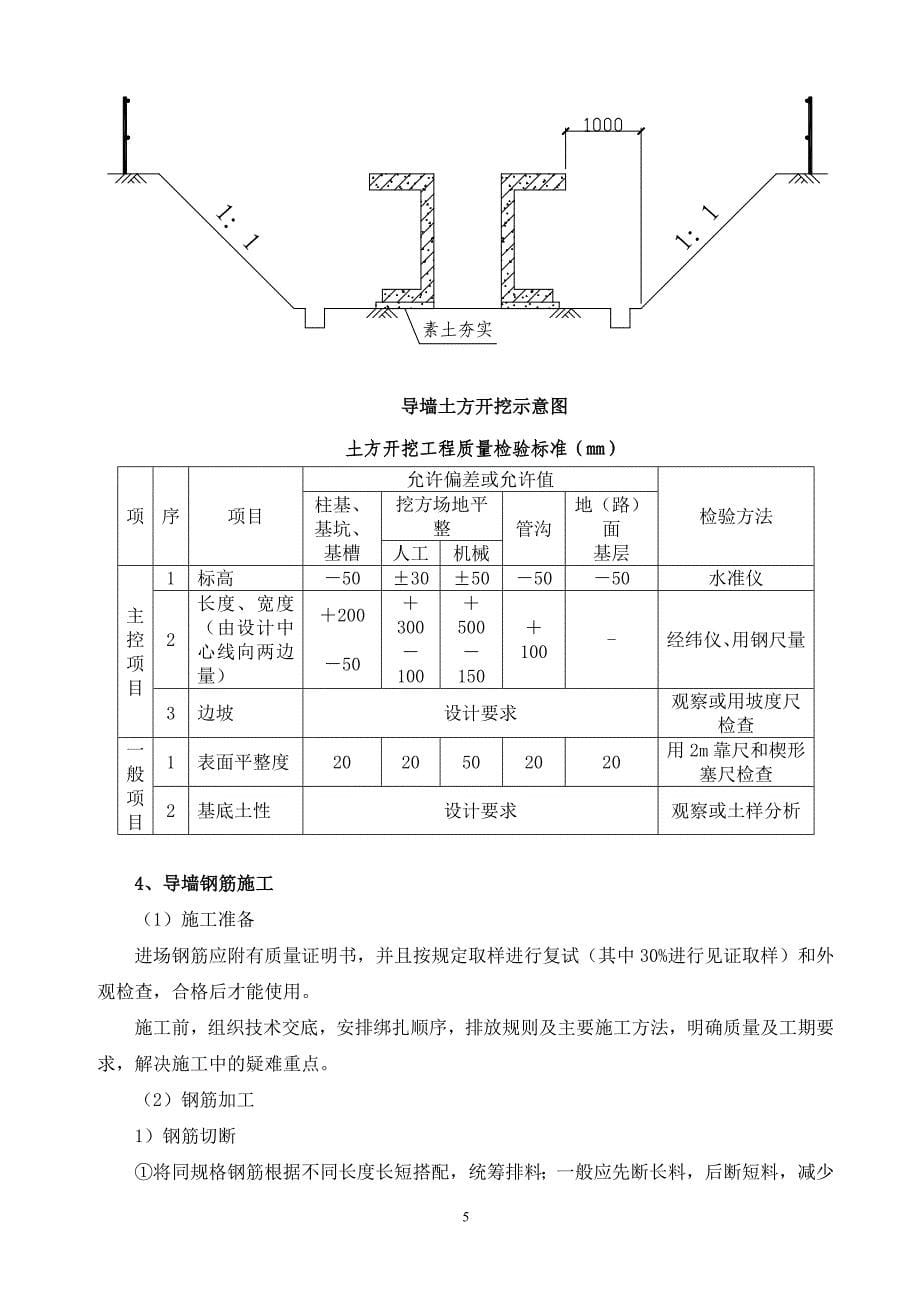 地连墙导墙施工方案_第5页