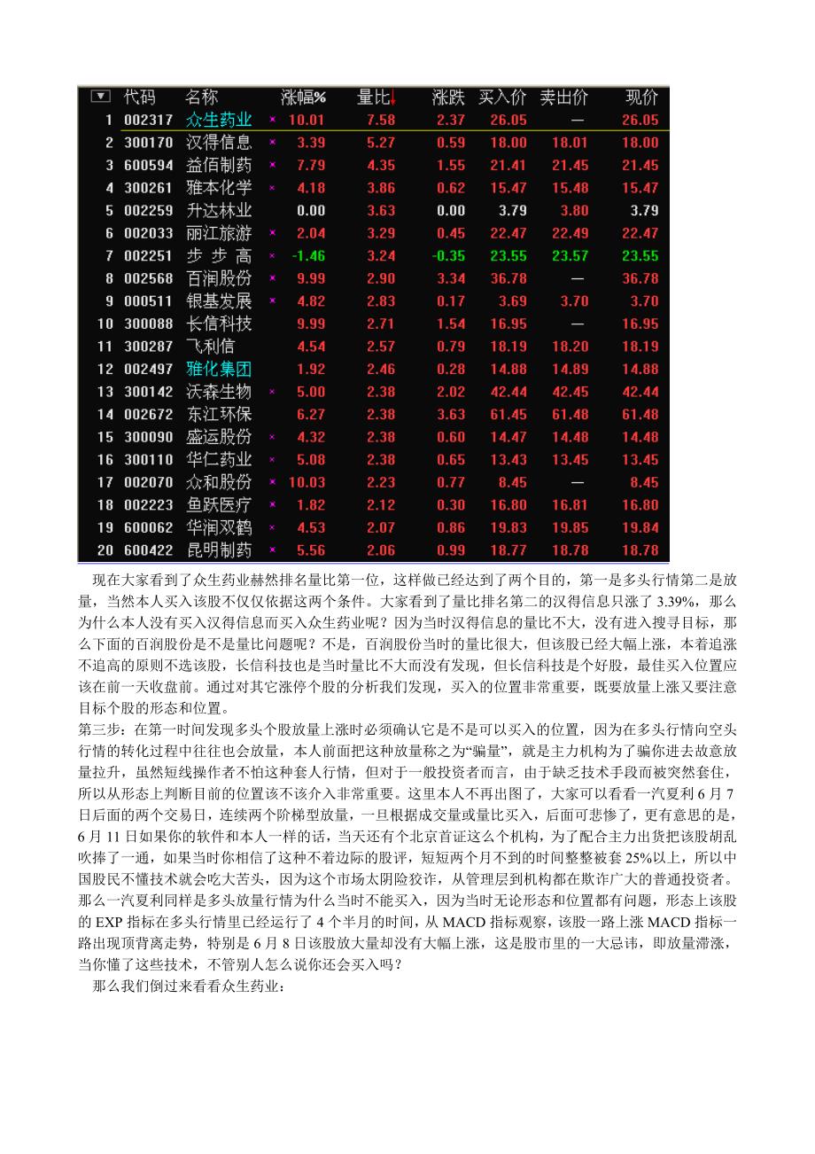 全面系统的掌握短线操作技能_第3页