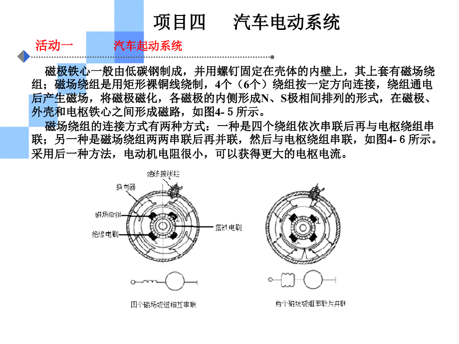 项目四 汽车电动系统 汽车电气设备构造与维修课件_第4页