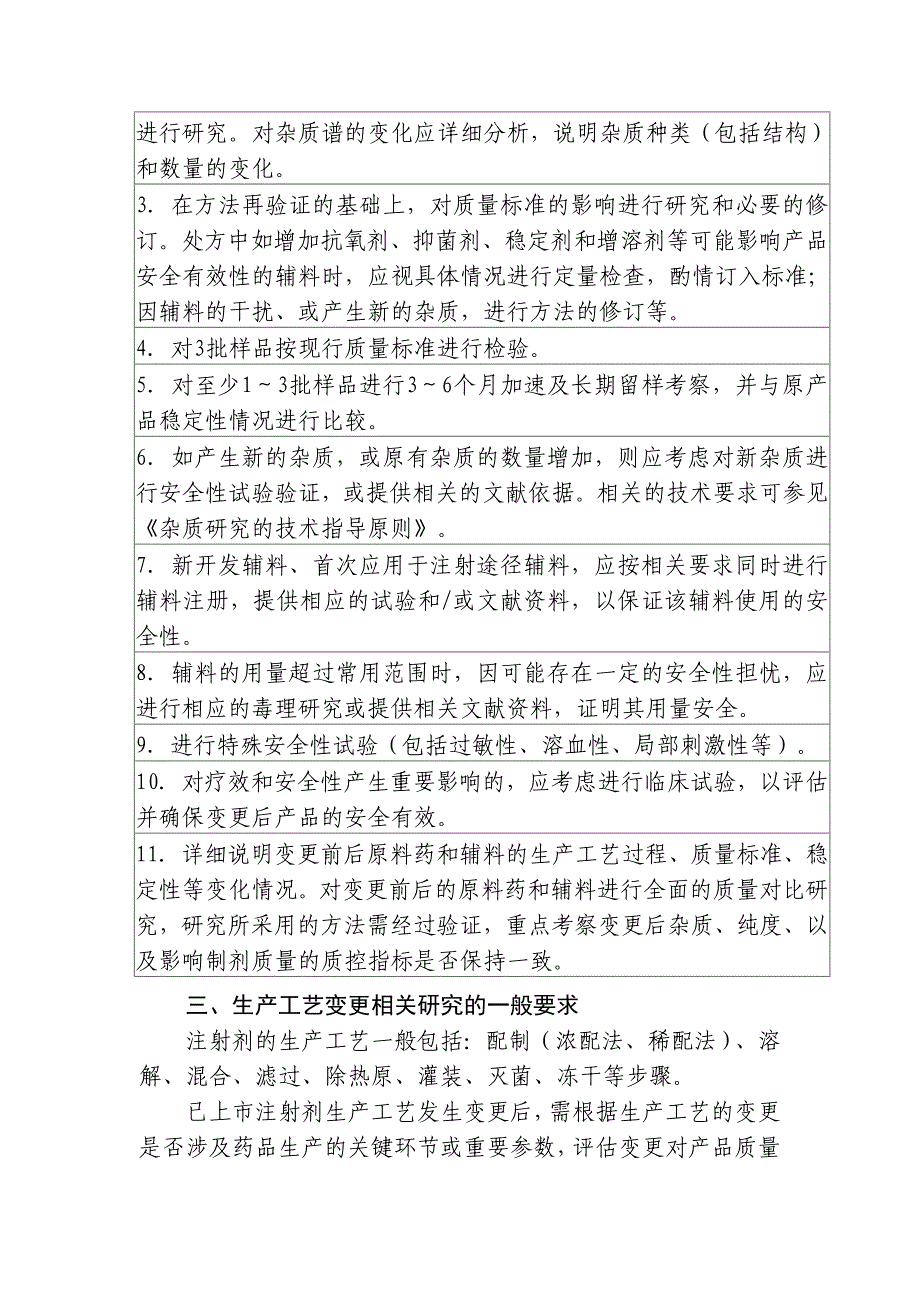 化学药品注射剂生产工艺处方核查一般要求_第4页