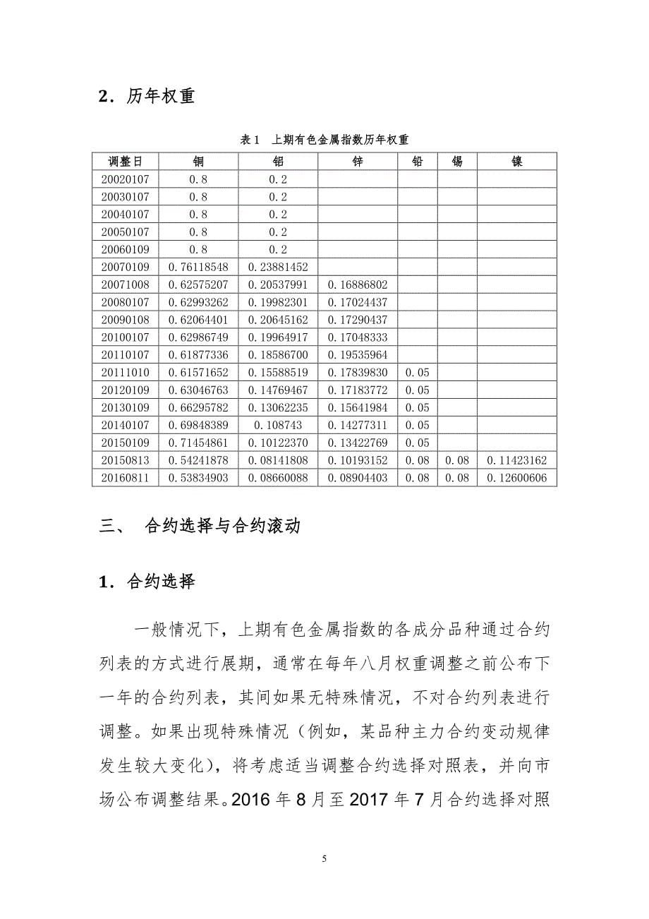 上海期货交易所有色金属期货价格指数_第5页