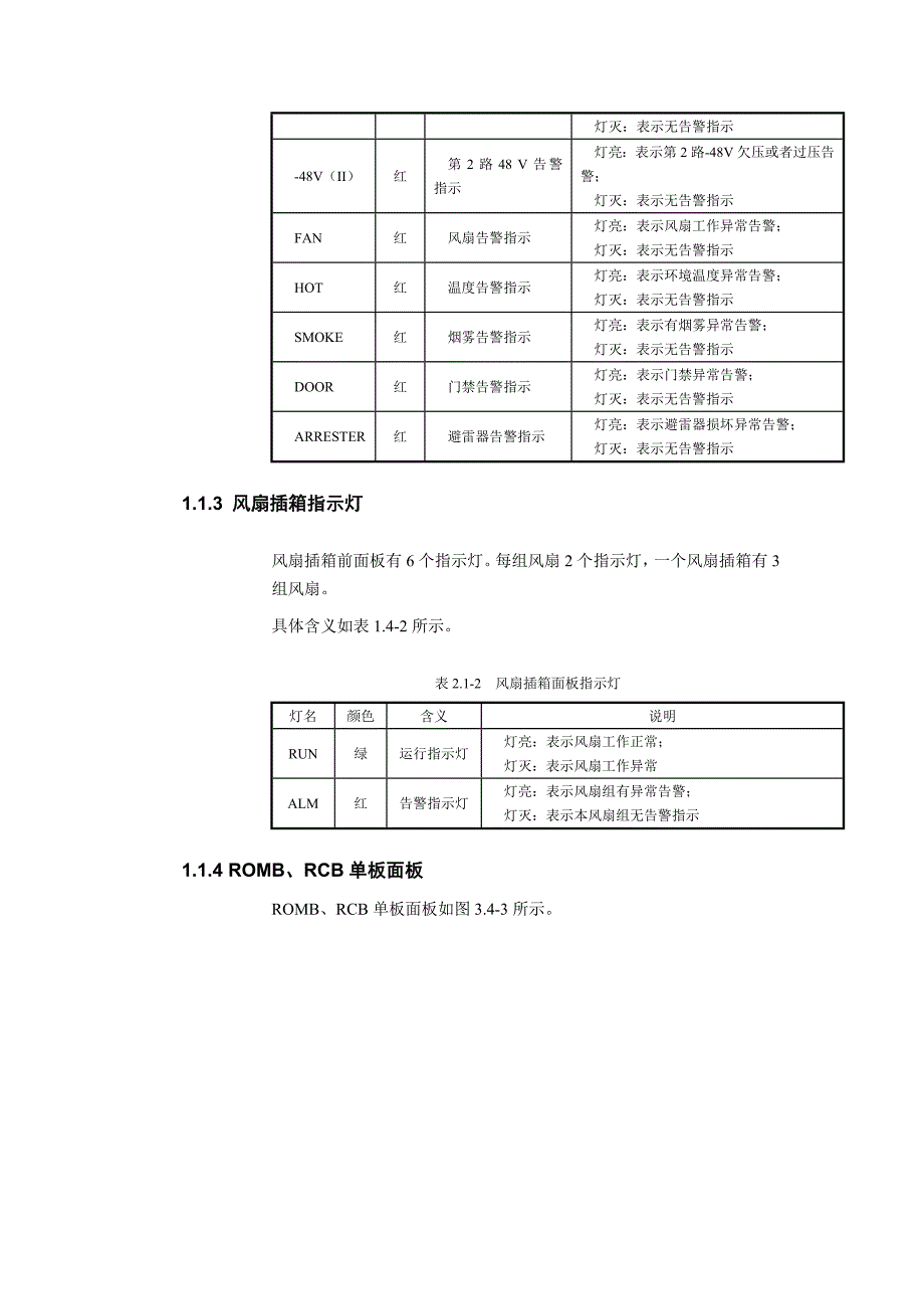 td-rnc&amp;nodeb单板指示灯和硬件连线介绍_第2页