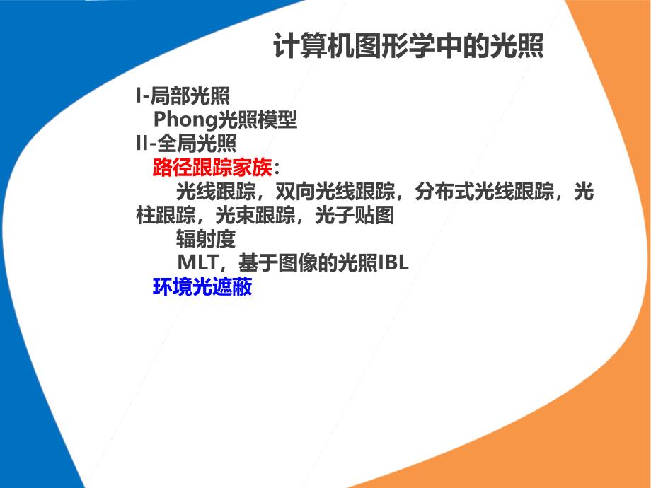 全局光照及相关算法的汇总介绍_第2页