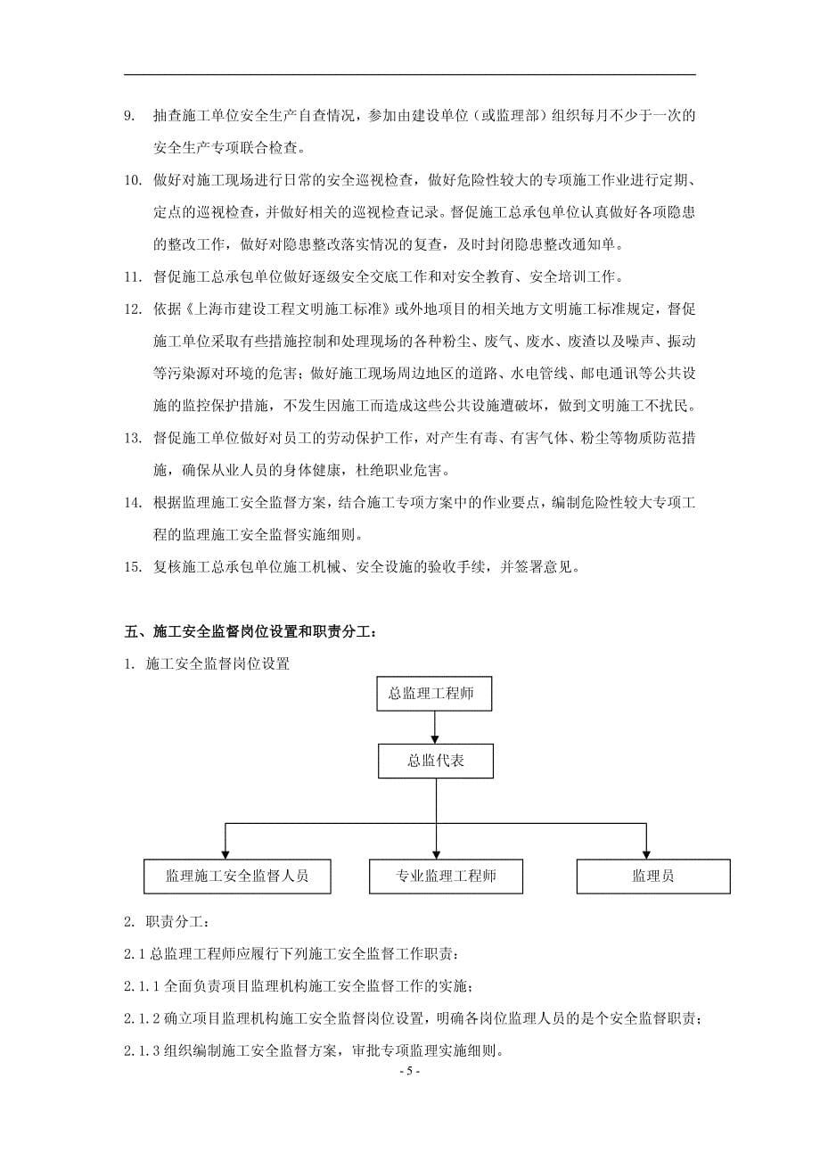 朗诗绿色地产上海金汇项目施工安全监督方案_第5页