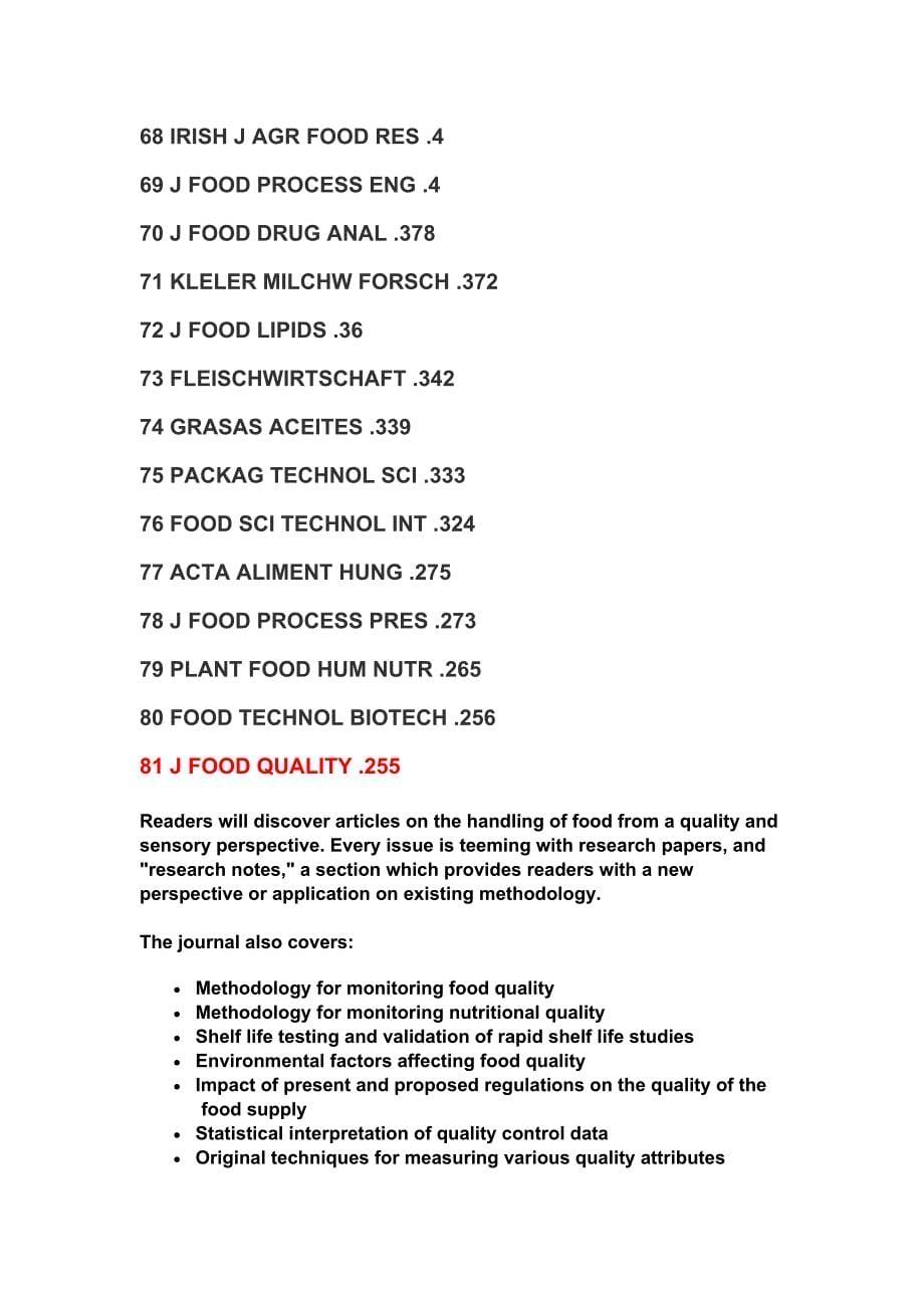 食品相关类英文杂志名称_第5页